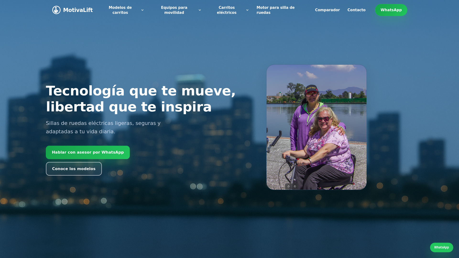 MotivaLift Enterprise Landing